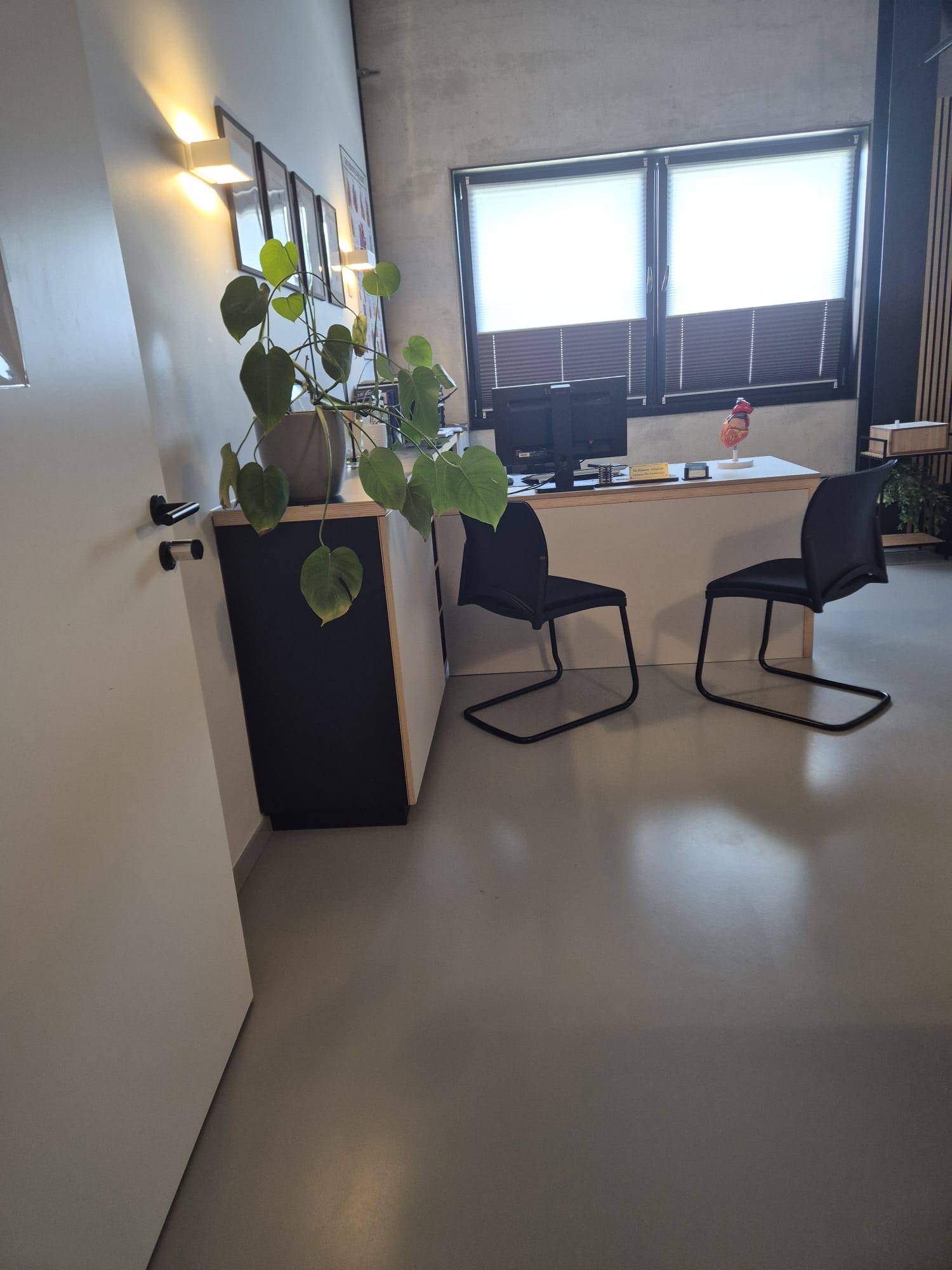 Entrance to the consultation room