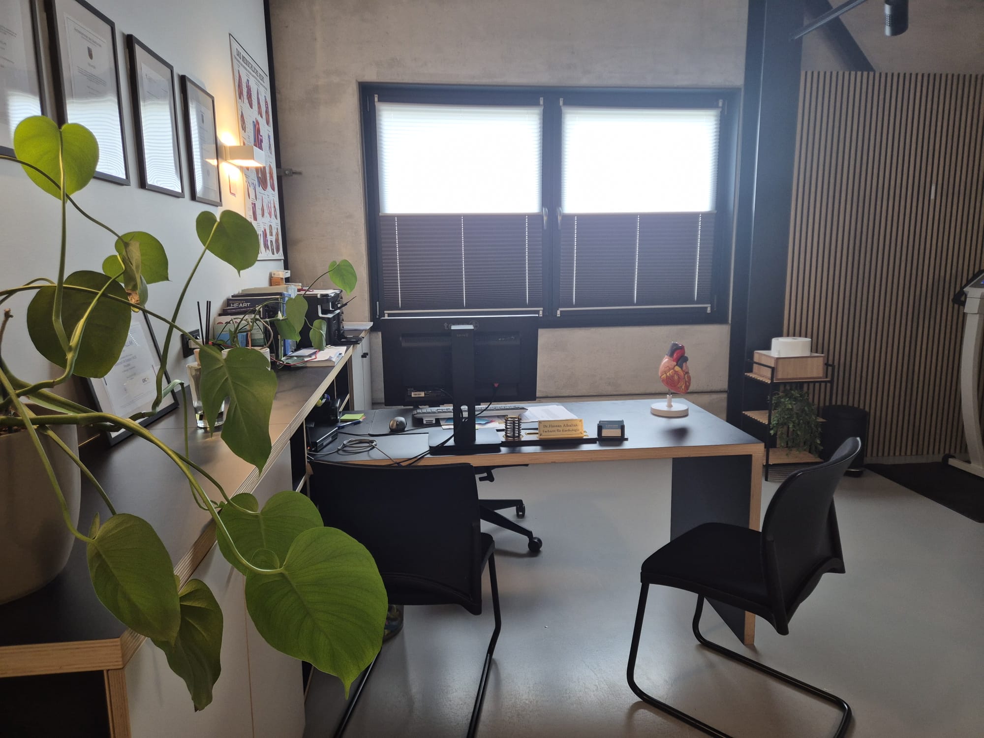 Consultation room with modern equipment